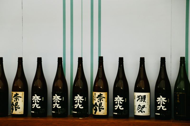 Sake rijstwijn bij SushiPoint sushi restaurant